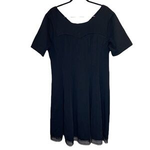 Grapent Black Plus Size Dress Size 2X